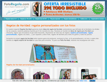 Tablet Screenshot of navidad.fotoregalo.com